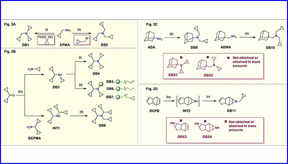 Cyclopropyl-rich amines as high energy density fuels for advanced propulsion